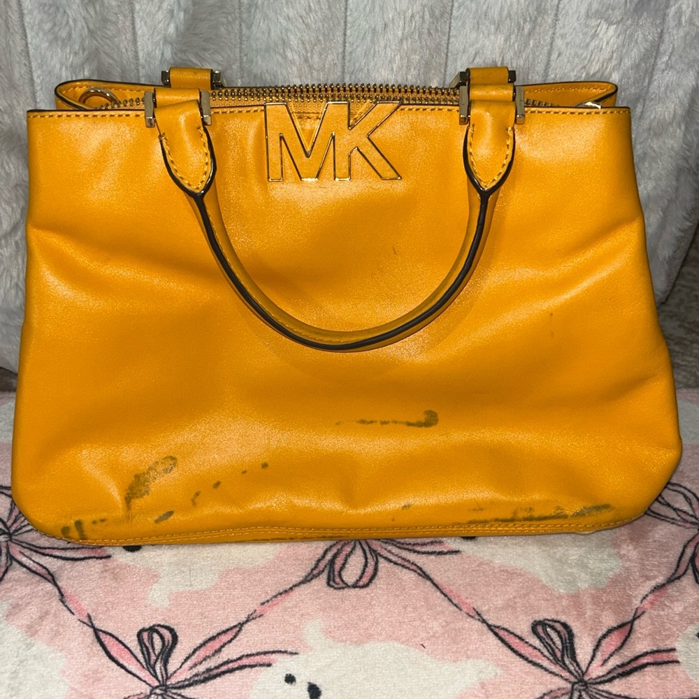 Michael Kors Orange Crossbody Bag